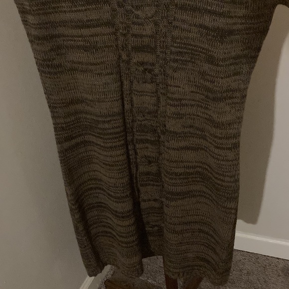 Ellen Parker | Women’s Brown Sweater Dress - Size XLarge - Picture 3 of 9